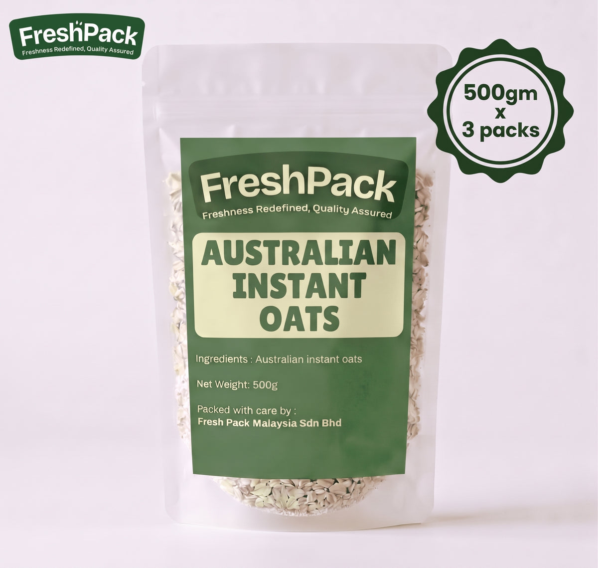 Australian Instant Oats 500gm