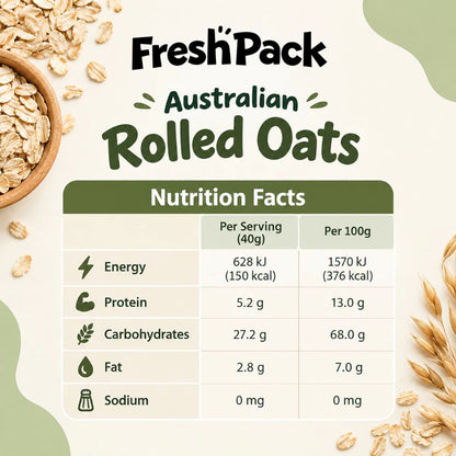 Australian Rolled Oats 500gm