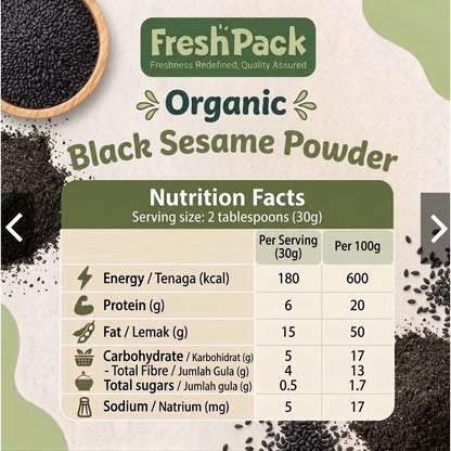 Black Sesame Powder