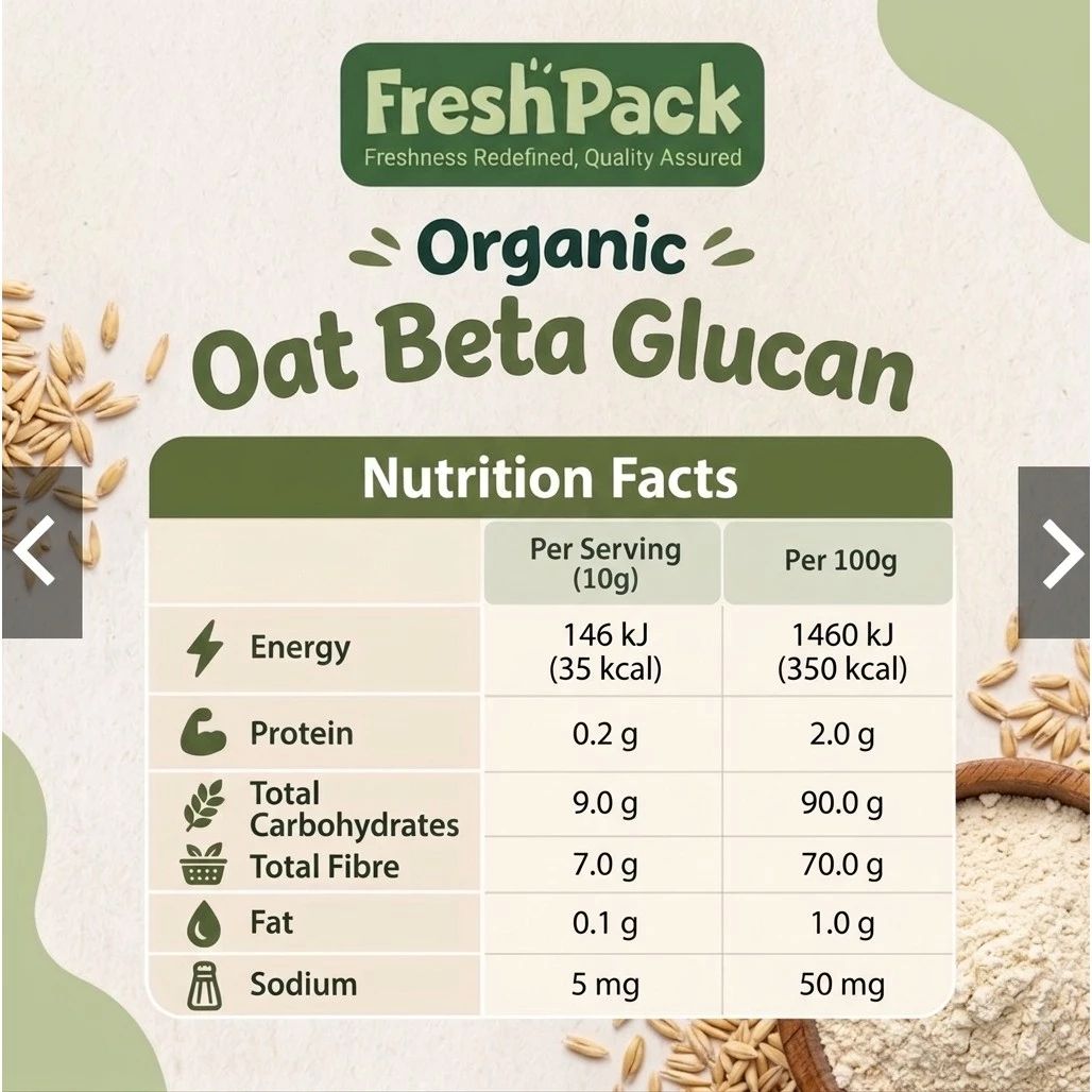 Oat Beta Glucan Powder