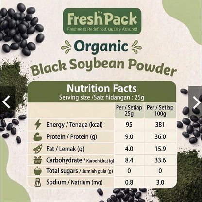 Organic Black Bean Powder