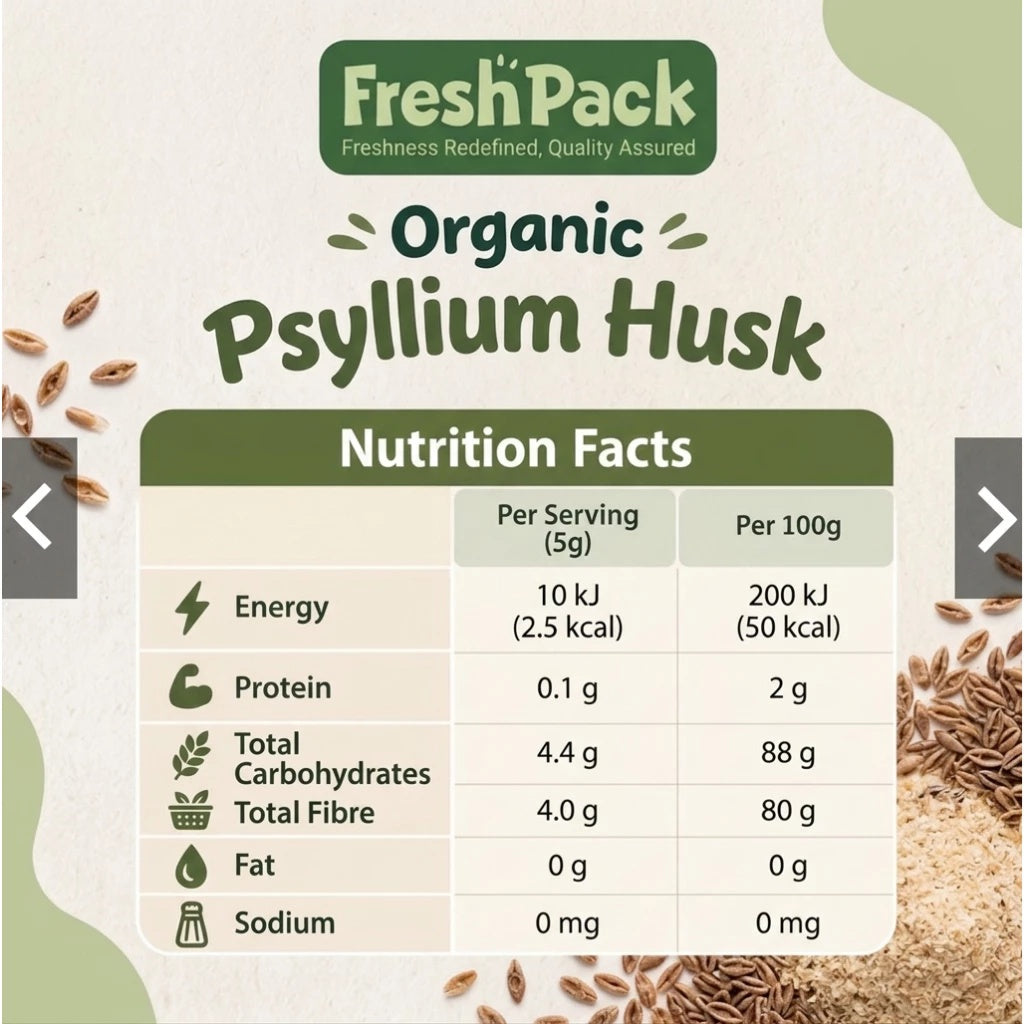 Organic Psyllium Husk