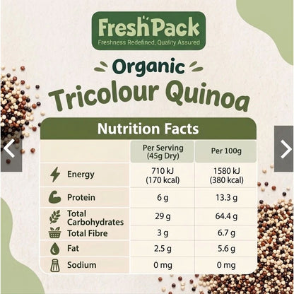 Organic Tricolour Quinoa