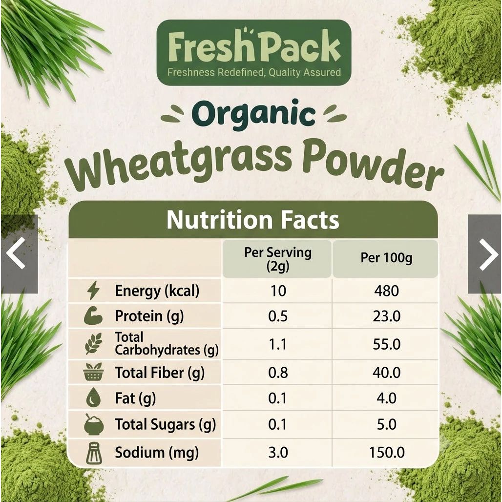 Organic Wheatgrass Powder